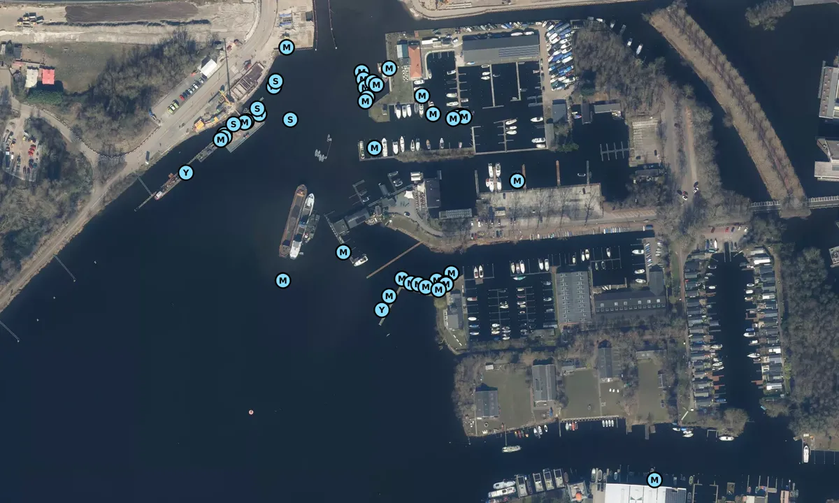 Satelite image of Watersport Vereniging Amsterdam