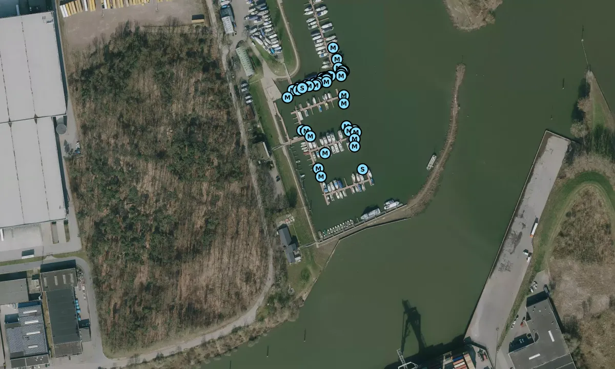 Satelite image of Watersportvereniging De Maas Venlo
