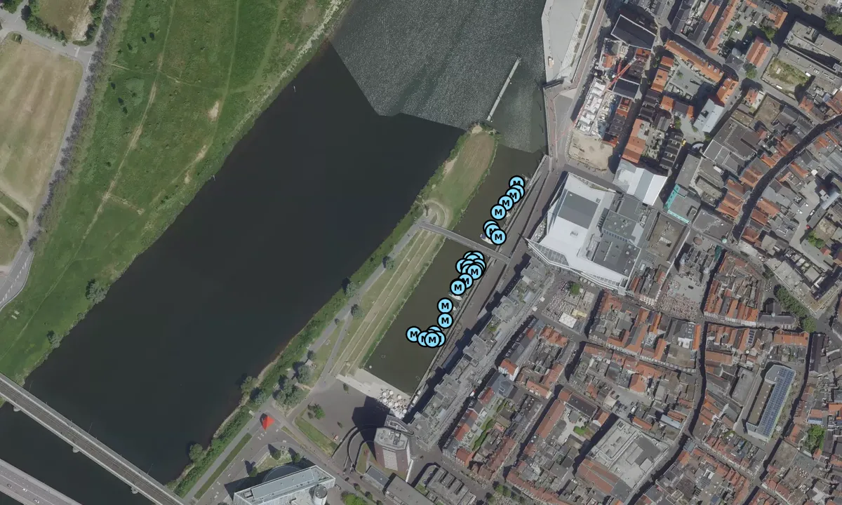 Satelite image of Watersportvereniging De Maas Venlo City