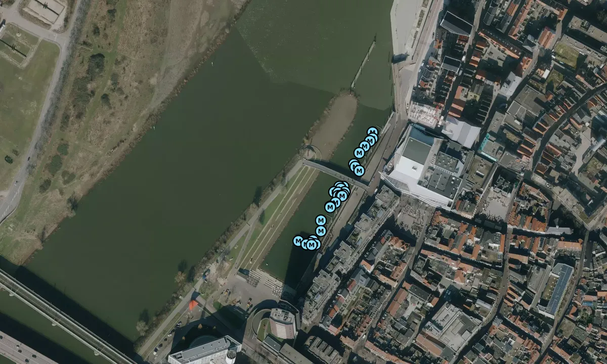 Satelite image of Watersportvereniging De Maas Venlo City