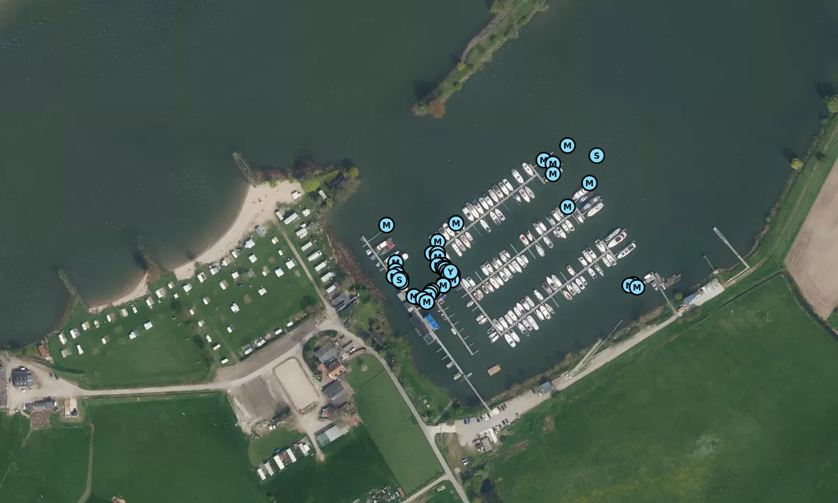 Satelite image of Watersportvereniging de Peiler