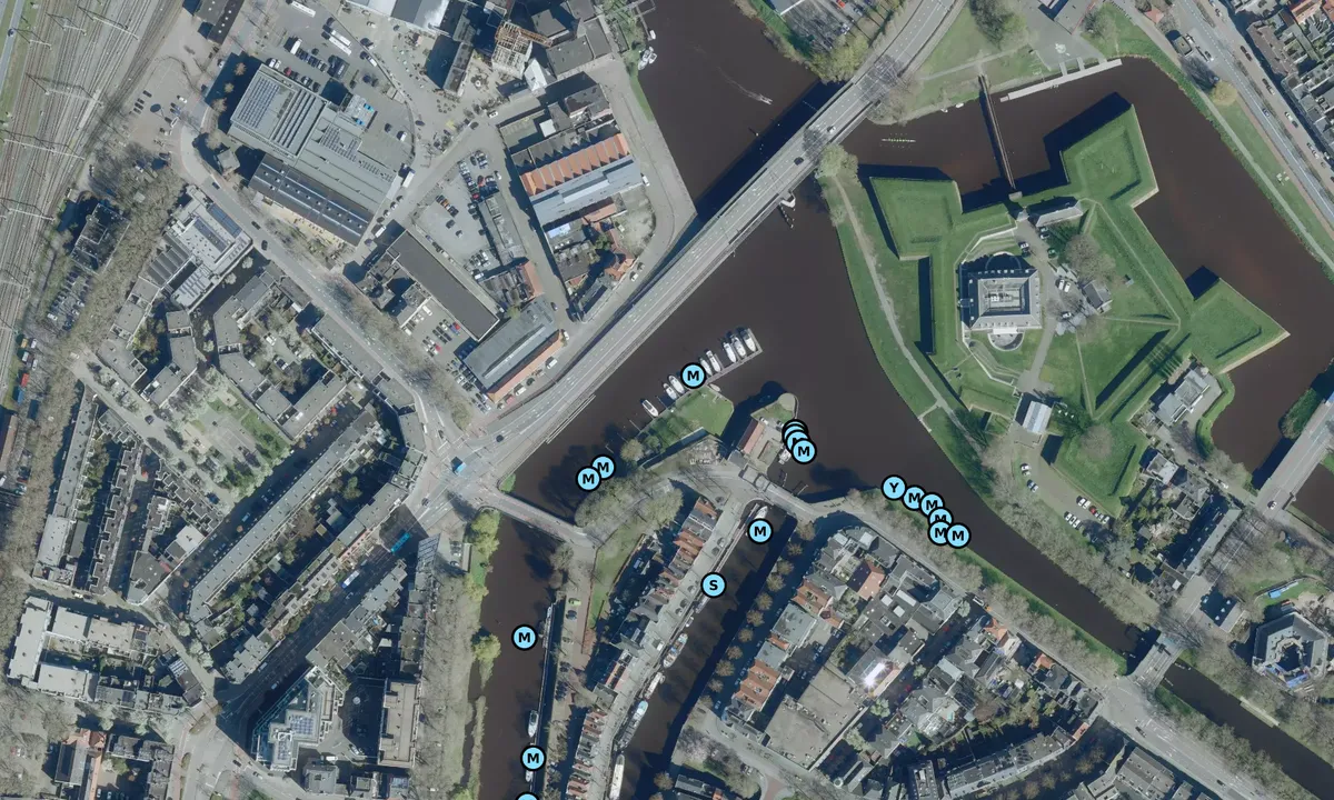 Satelite image of Watersportvereniging The Watergate
