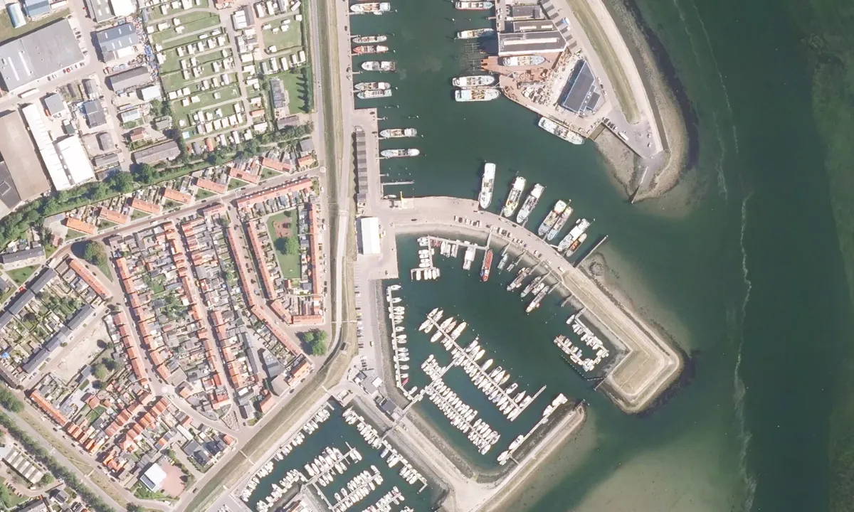 Flyfoto av Watersportvereniging Yerseke
