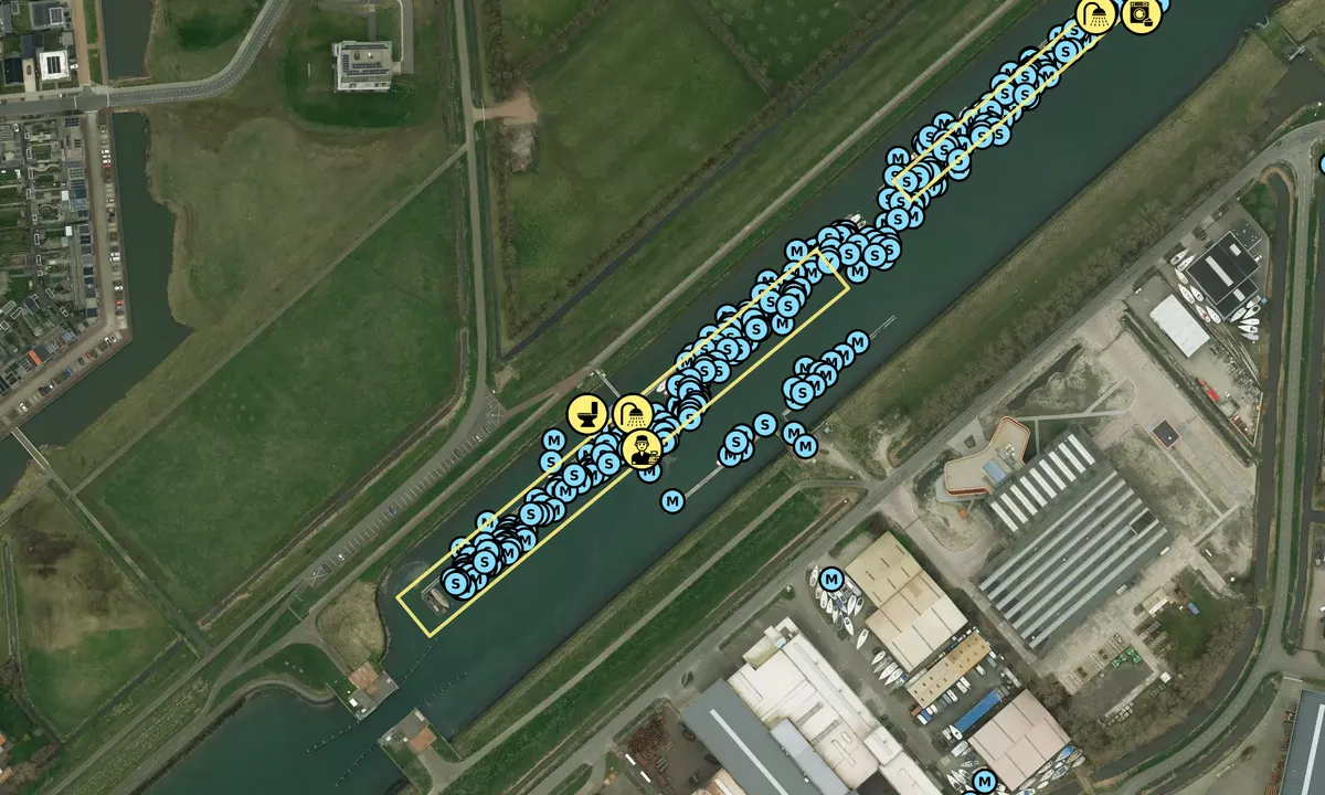 Satelite image of Watersportvereniging Zierikzee