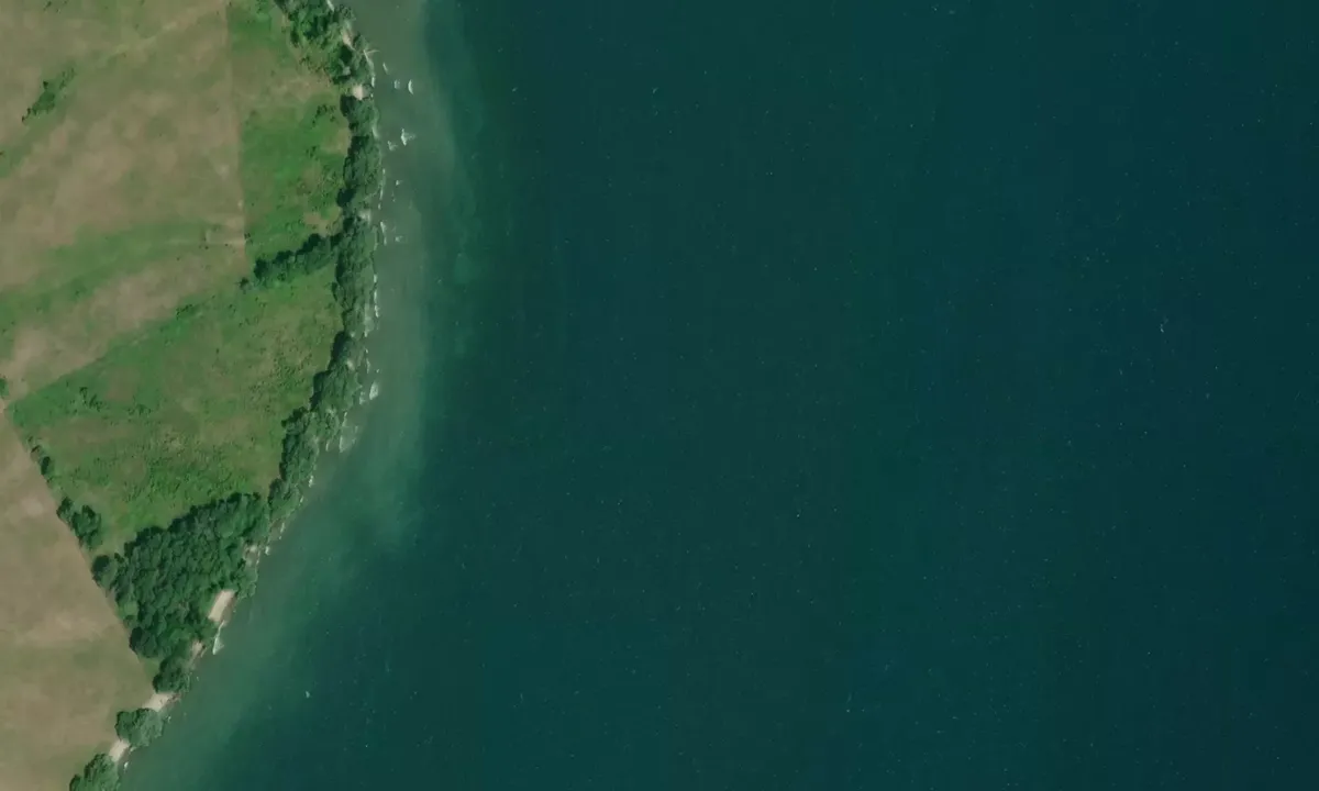 Satelite image of Waupoos Island (east)