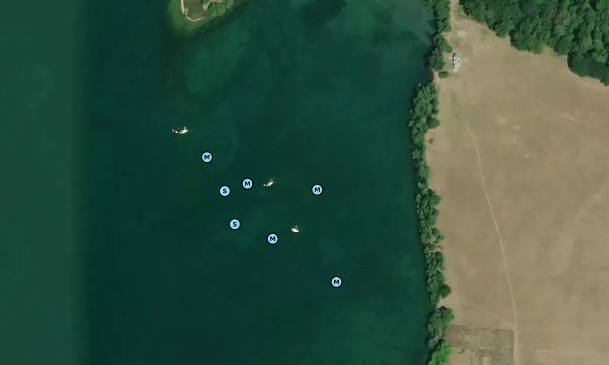 Satelite image of Waupoos Island (west)