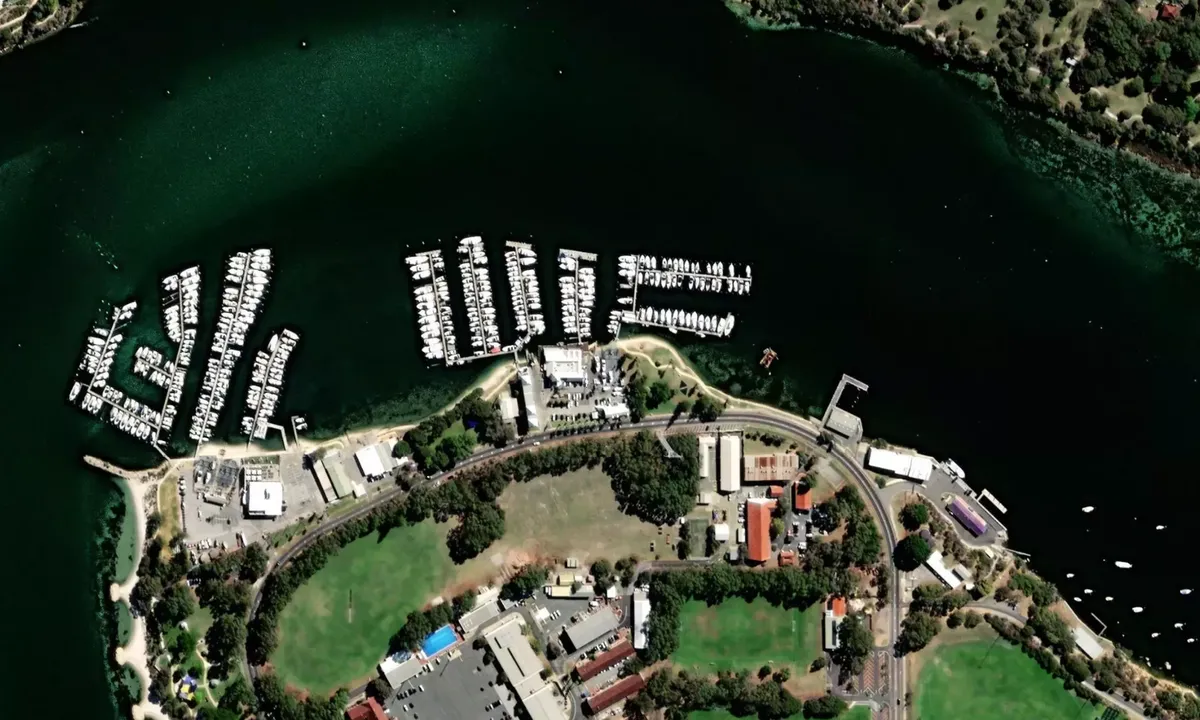 Flyfoto av Wayman Reserve Marina