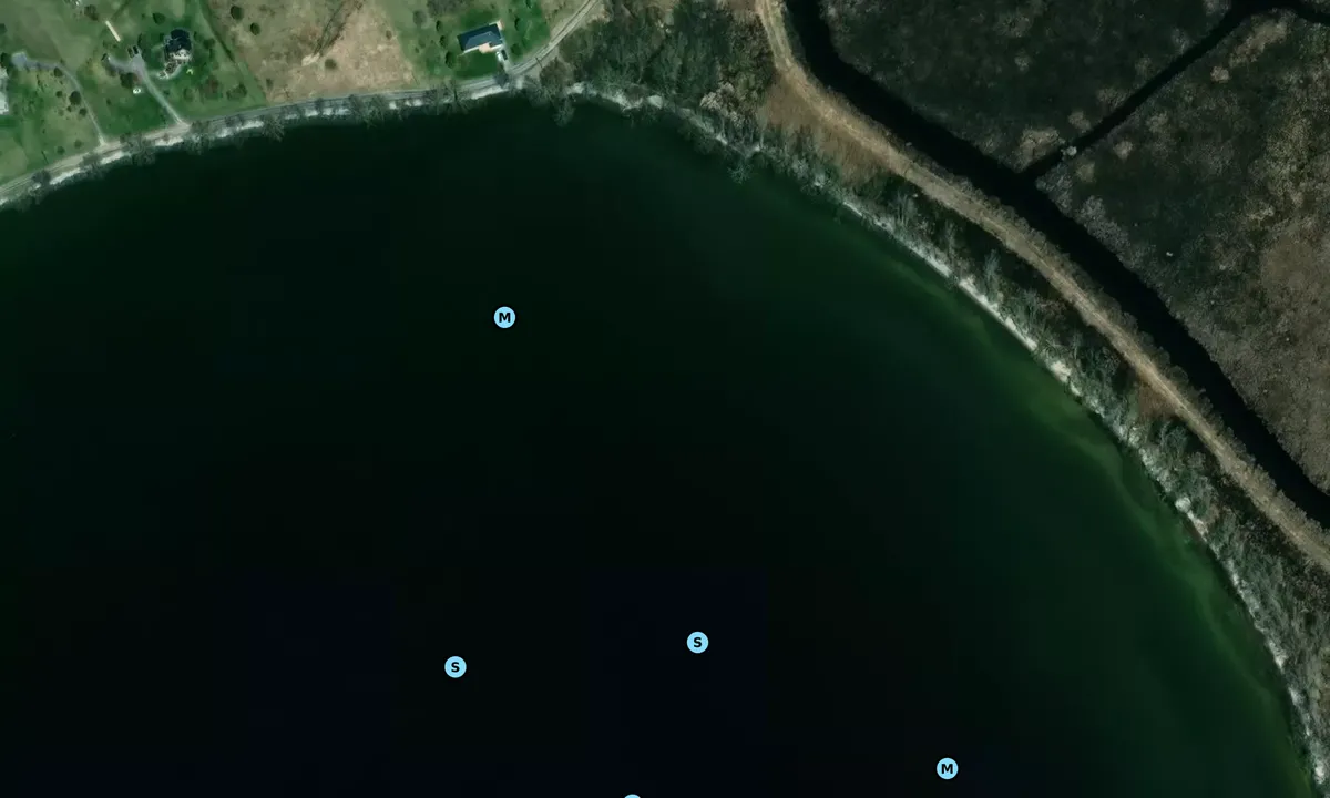 Satelite image of Wemps Bay Beach