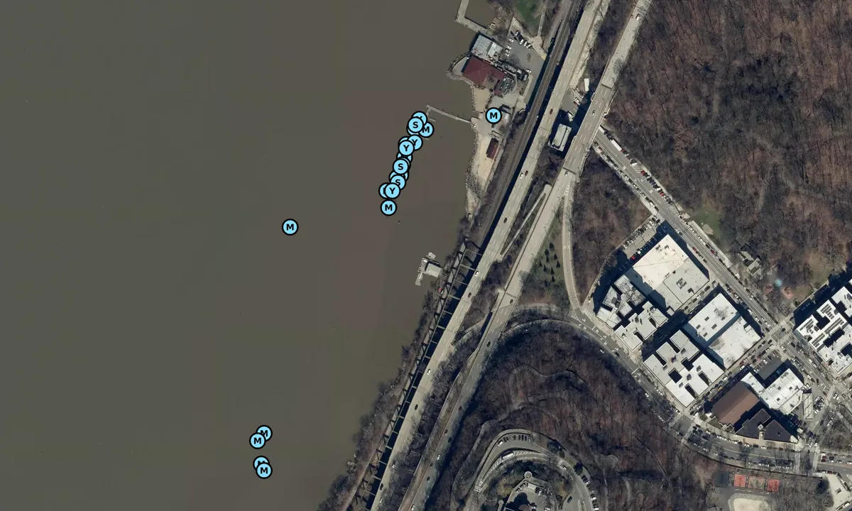 Satelite image of Weowna Yacht Club