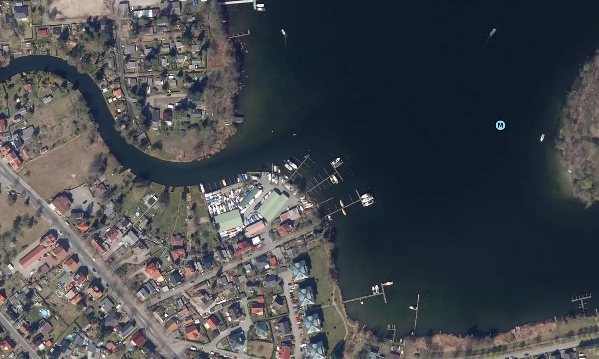 Satelite image of Werlsee Bootshaus