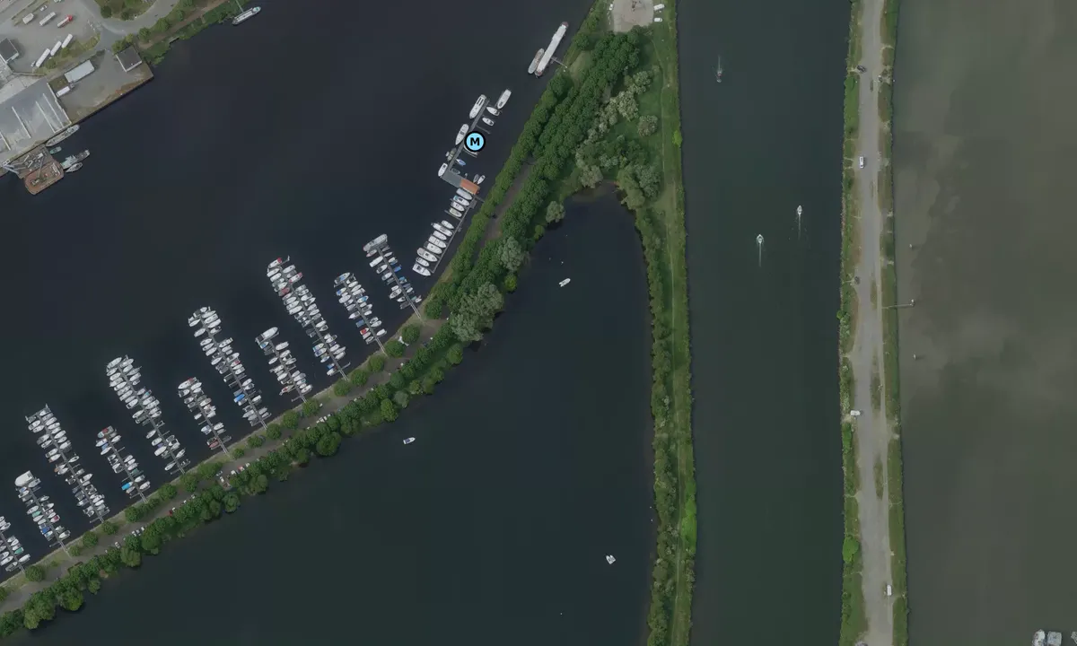 Satelite image of Wessem Watersport Marina