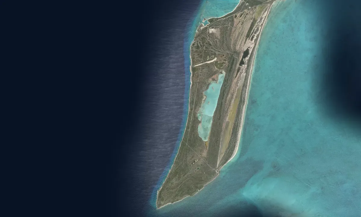 Flyfoto av West Caicos (moorings)