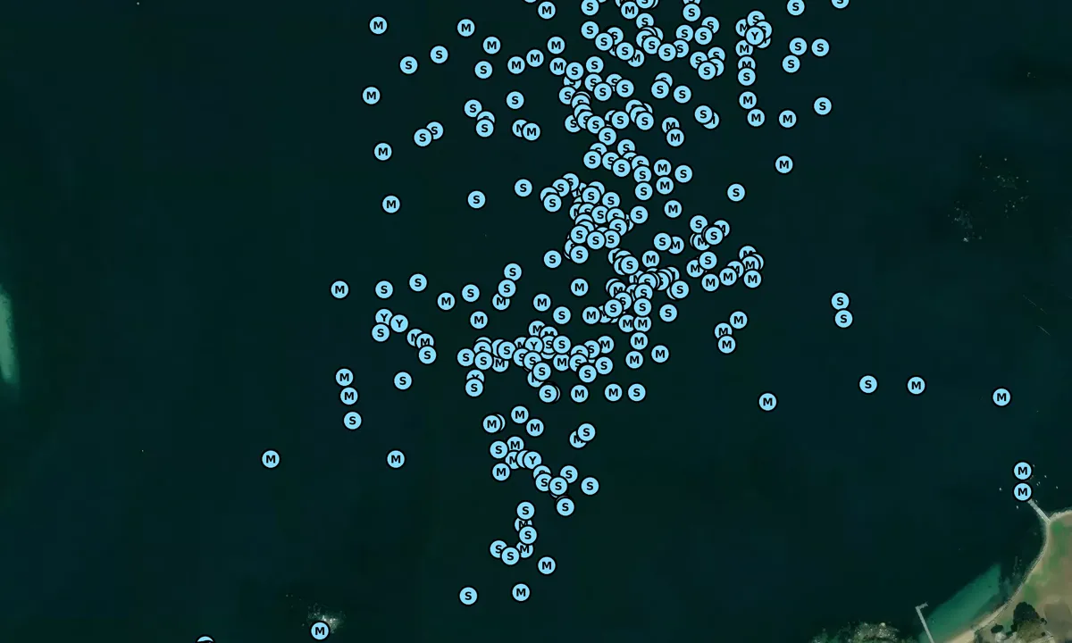 Satelite image of West Harbor