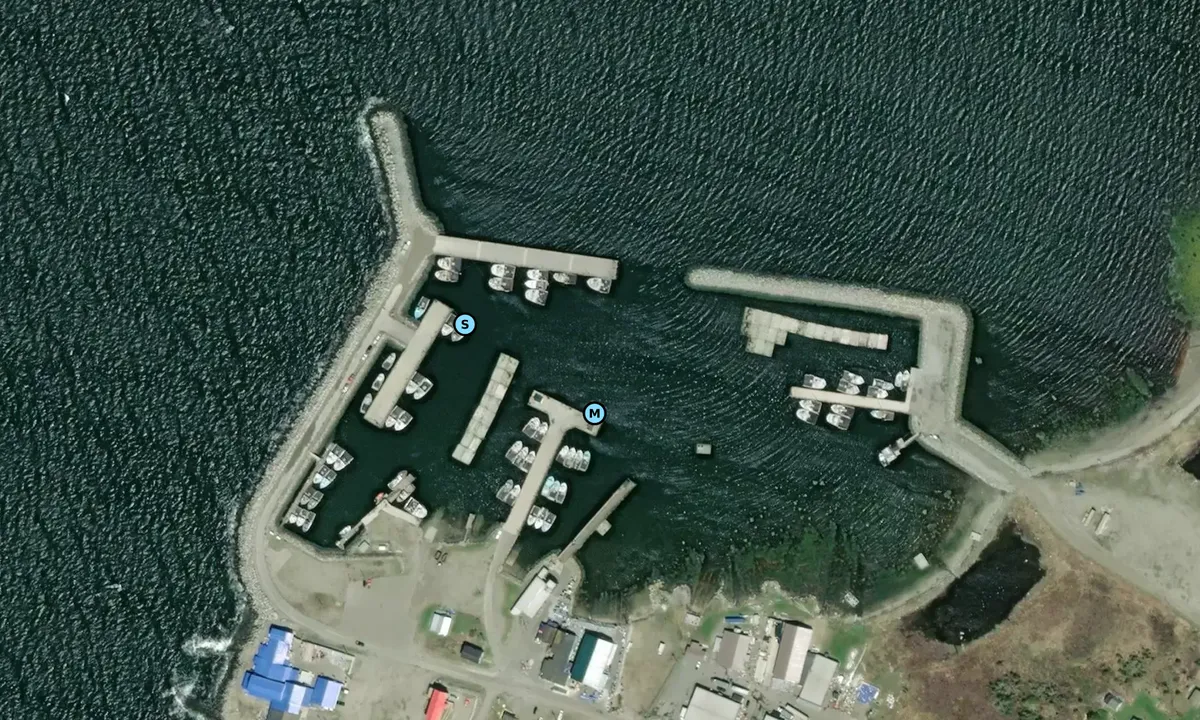 Satelite image of West Head Wharf