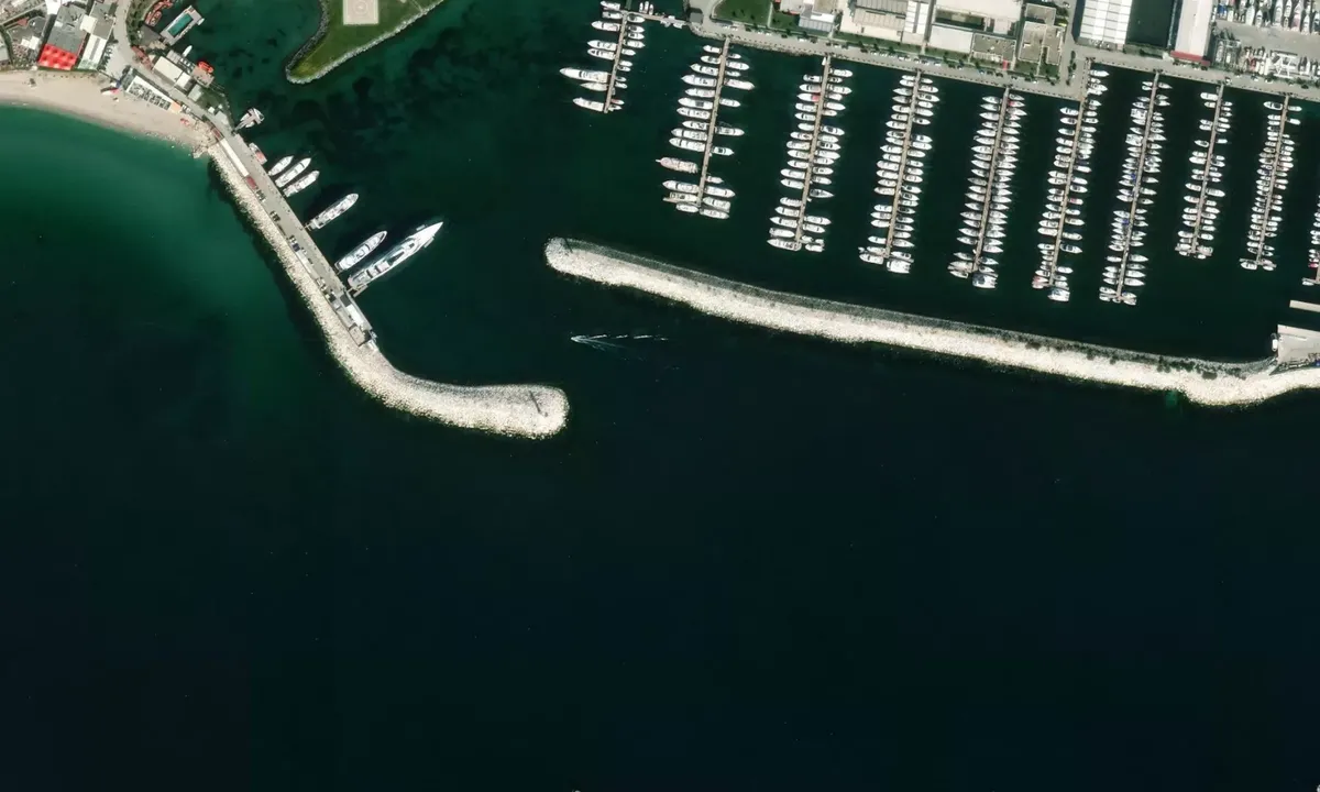 Flyfoto av WEST ISTANBUL MARINA
