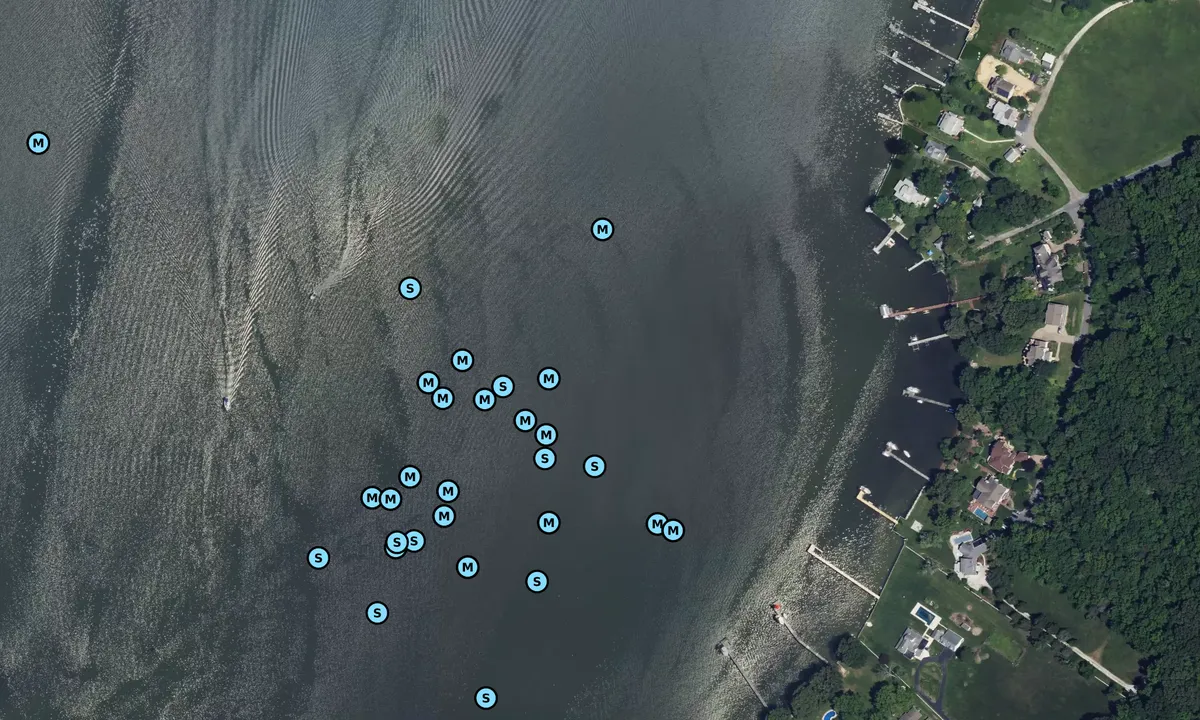 Satelite image of West River - 2