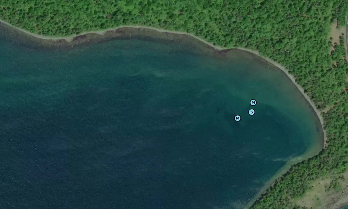 Satelite image of West Tee Harbour