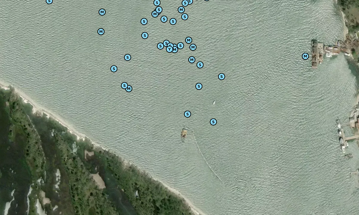 Satelite image of West Tiger Point Marina