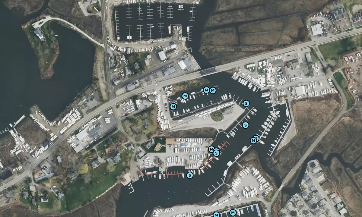 Satelite image of Westbrook Marine Center - Middlesex