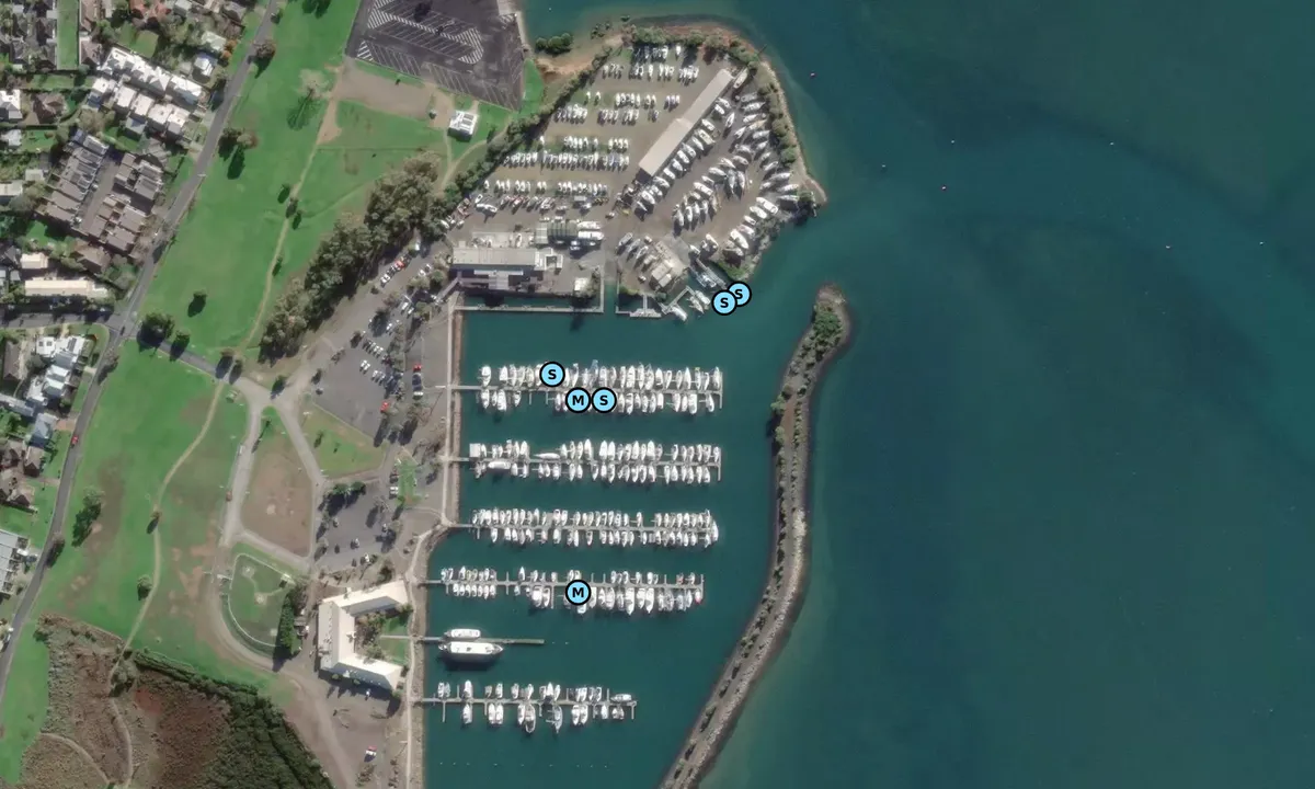 Flyfoto av Westernport Marina