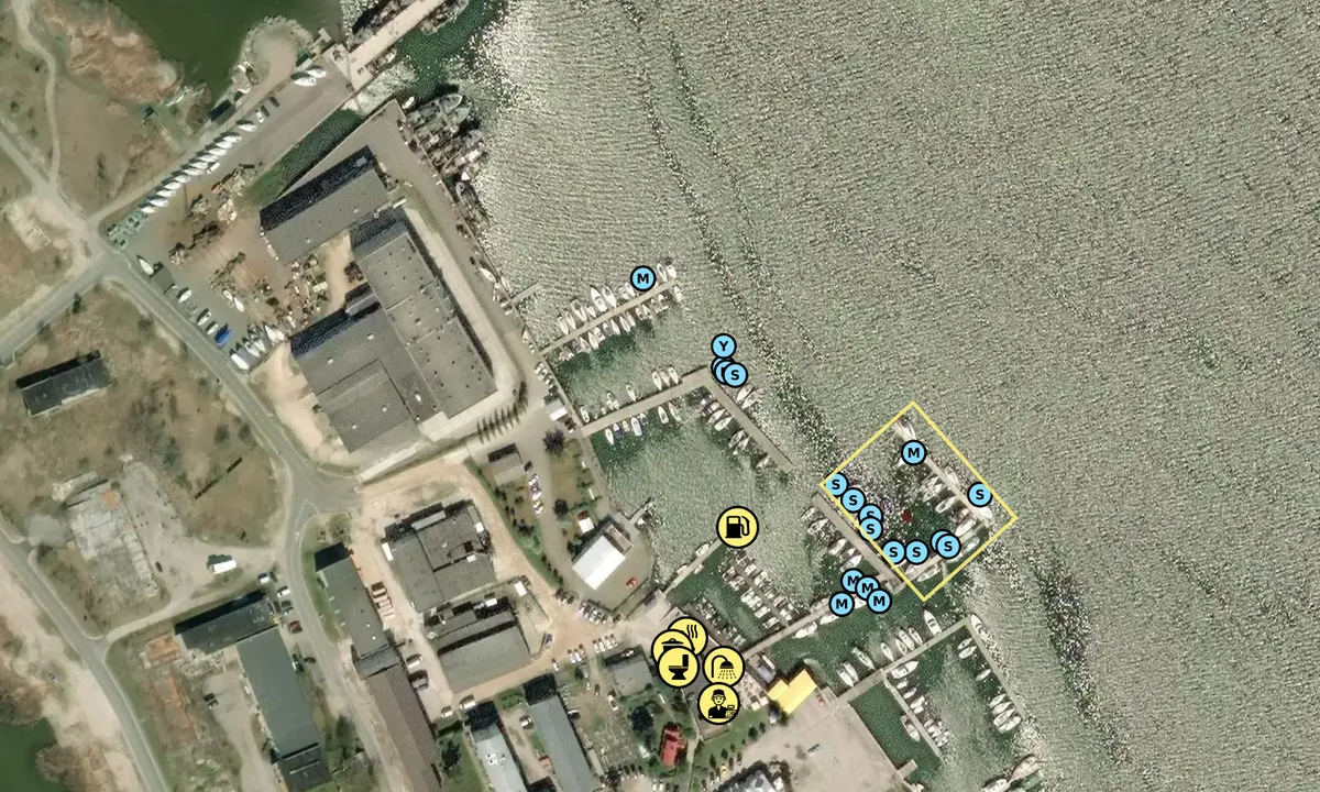 Satelite image of Westmeri Marina