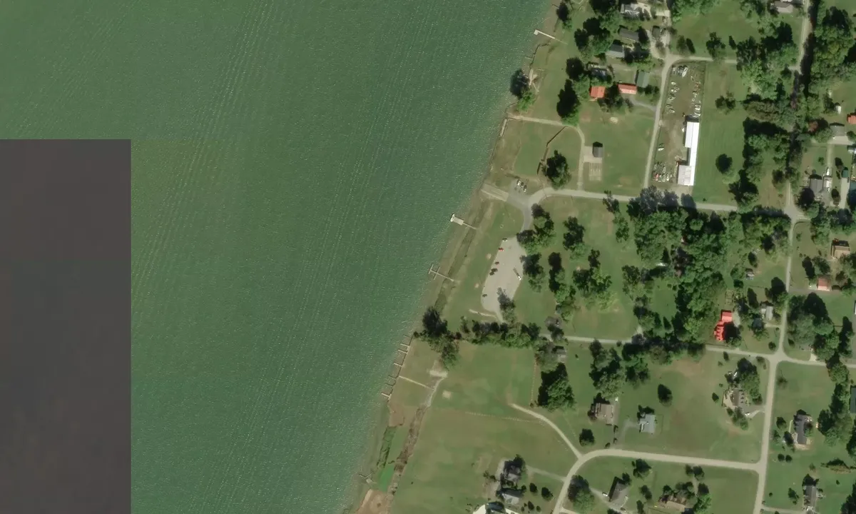 Satelite image of Westport Docks