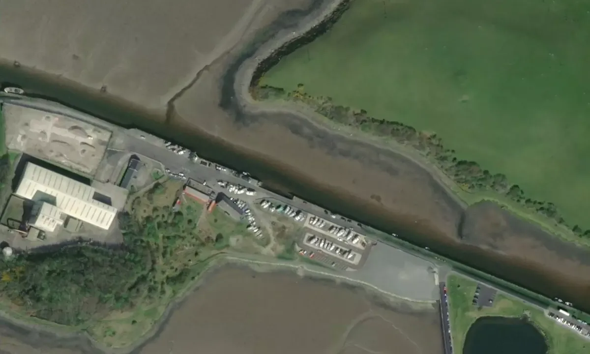 Satelite image of Westport Quay