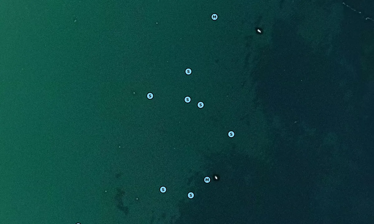 Satelite image of Weymouth Bay