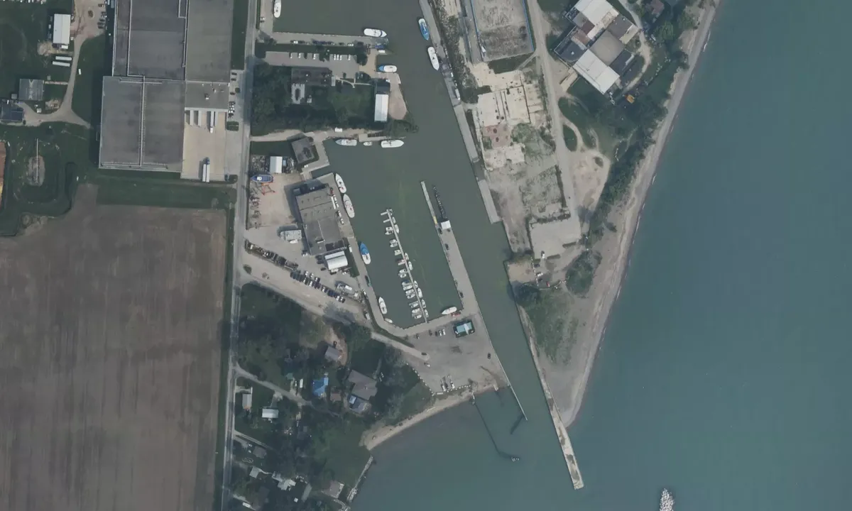 Satelite image of Wheatley Ontario