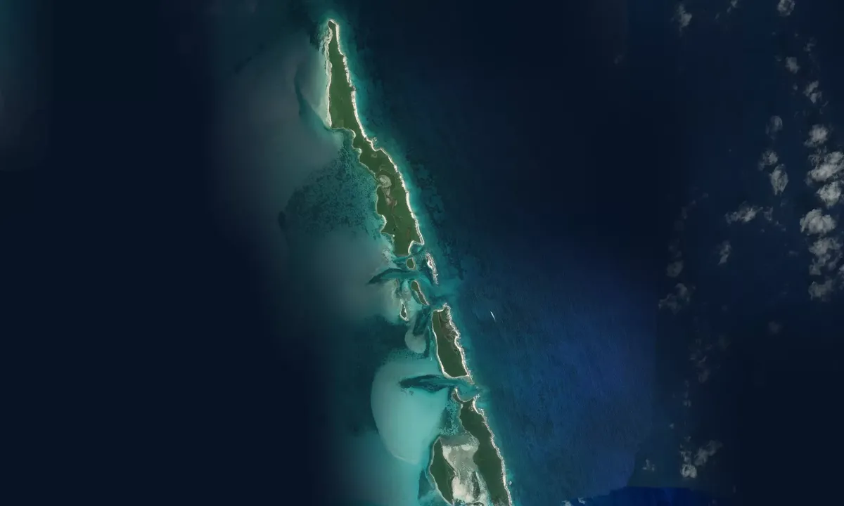 Flyfoto av White Cay