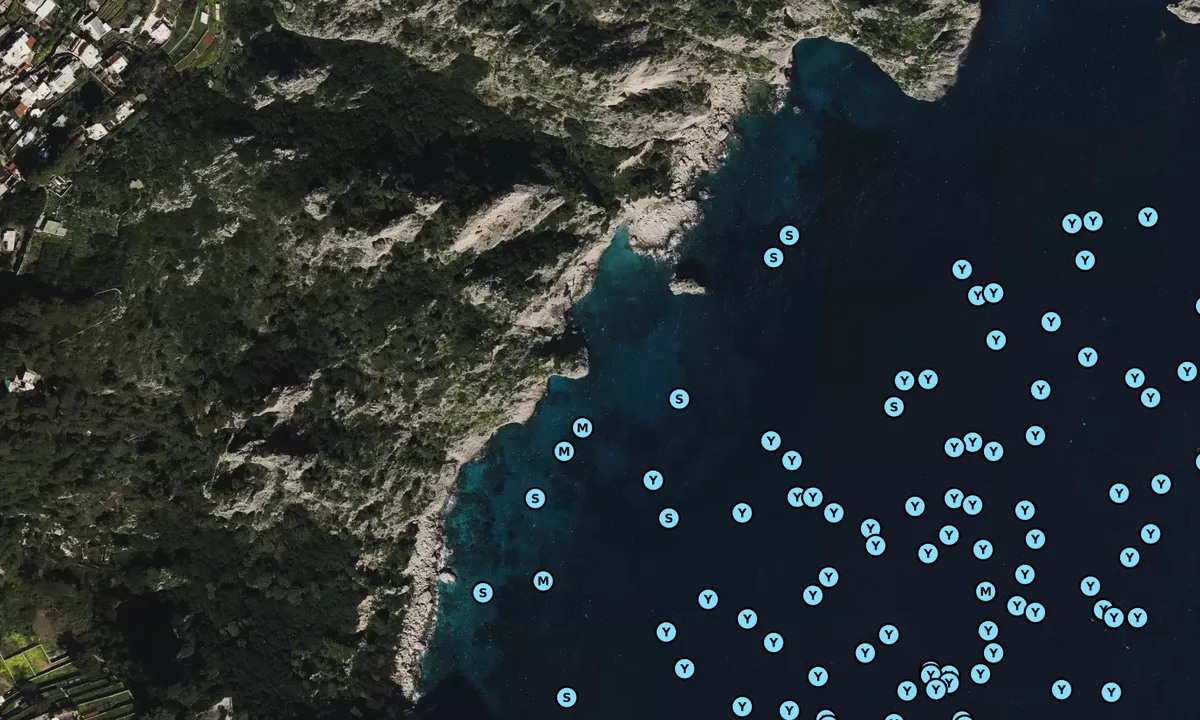 Satelite image of White Grotto