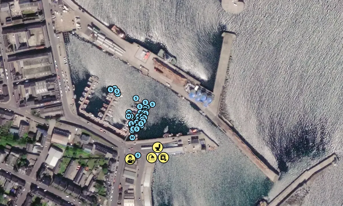 Satelite image of Wick Marina - Highland