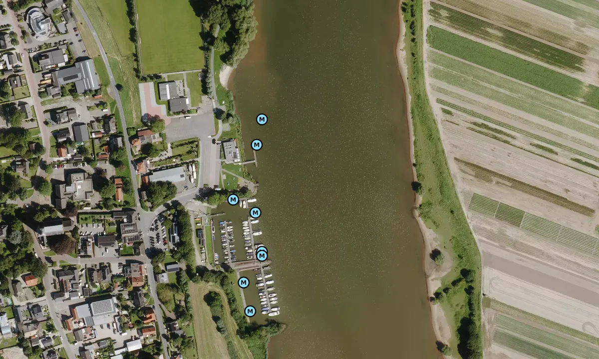 Satelite image of Wijkse Trident Sailing Club