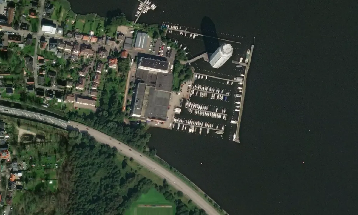 Flyfoto av Wiking Yachthafen