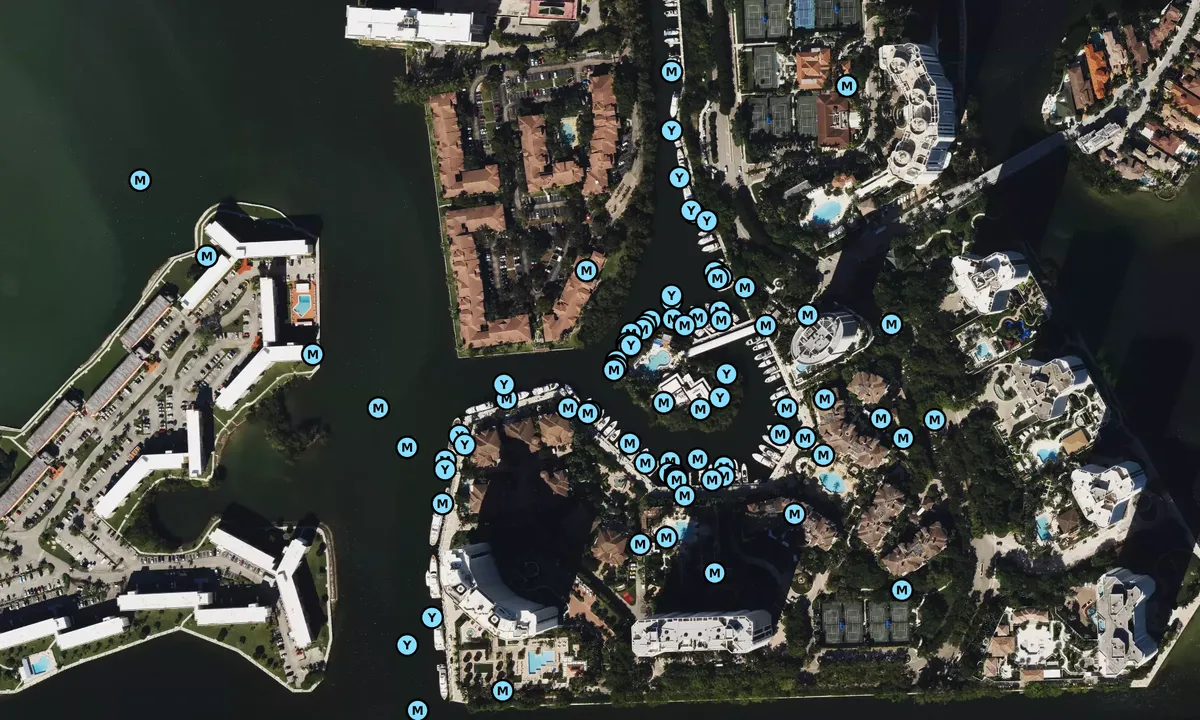 Flyfoto av Williams Island Marina - Aventura