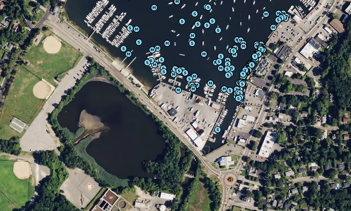 Satelite image of Willis Marine Center