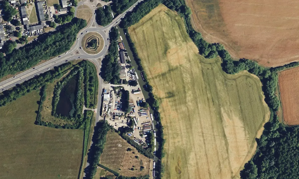 Satelite image of Willowbridge Marina