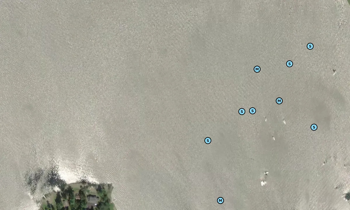 Satelite image of Willsboro Bay