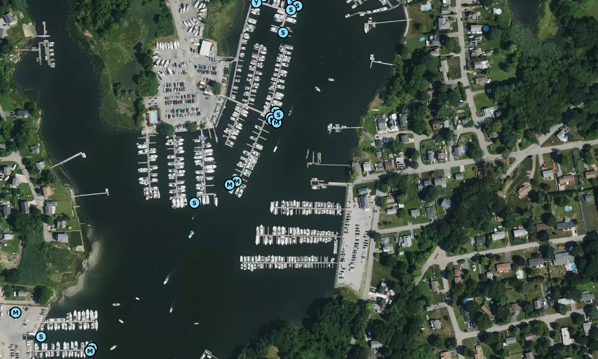 Satelite image of Winstead's Marina - Warwick