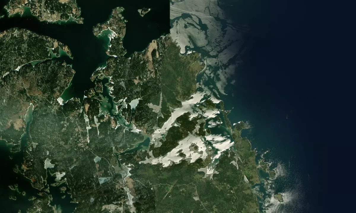 Flyfoto av Winter Harbor - 1
