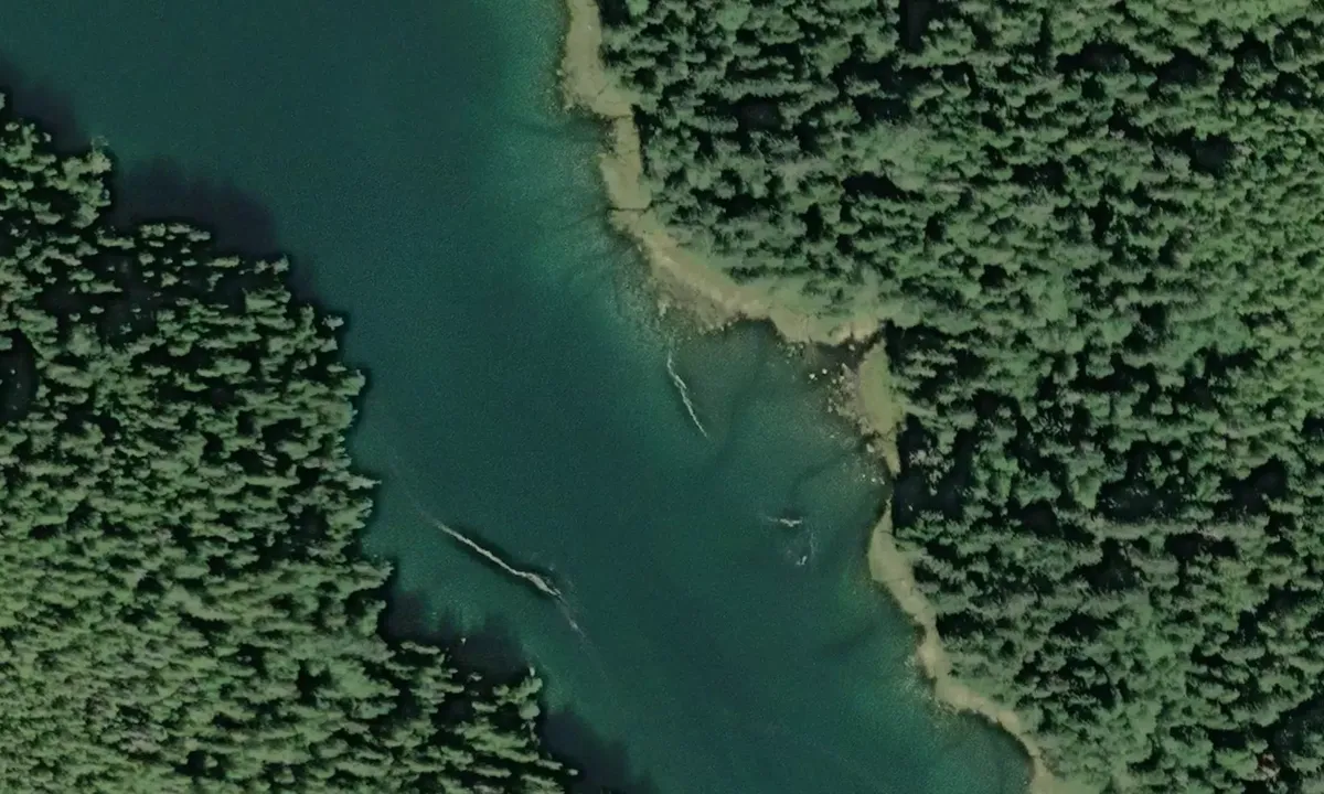Satelite image of Winter Inlet