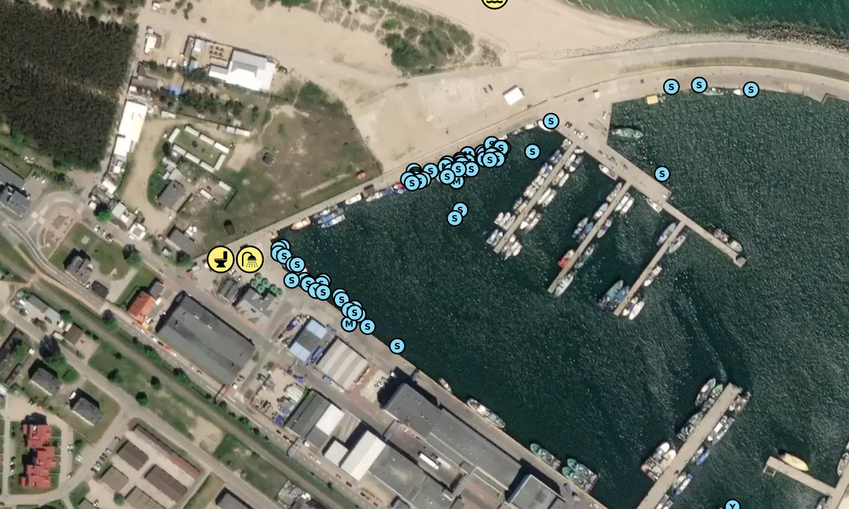 Satelite image of Władysławowo