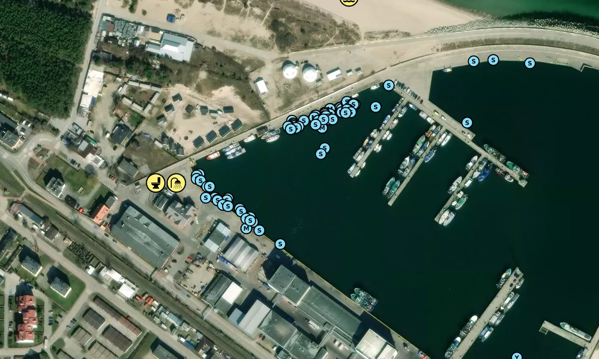 Satelite image of Władysławowo