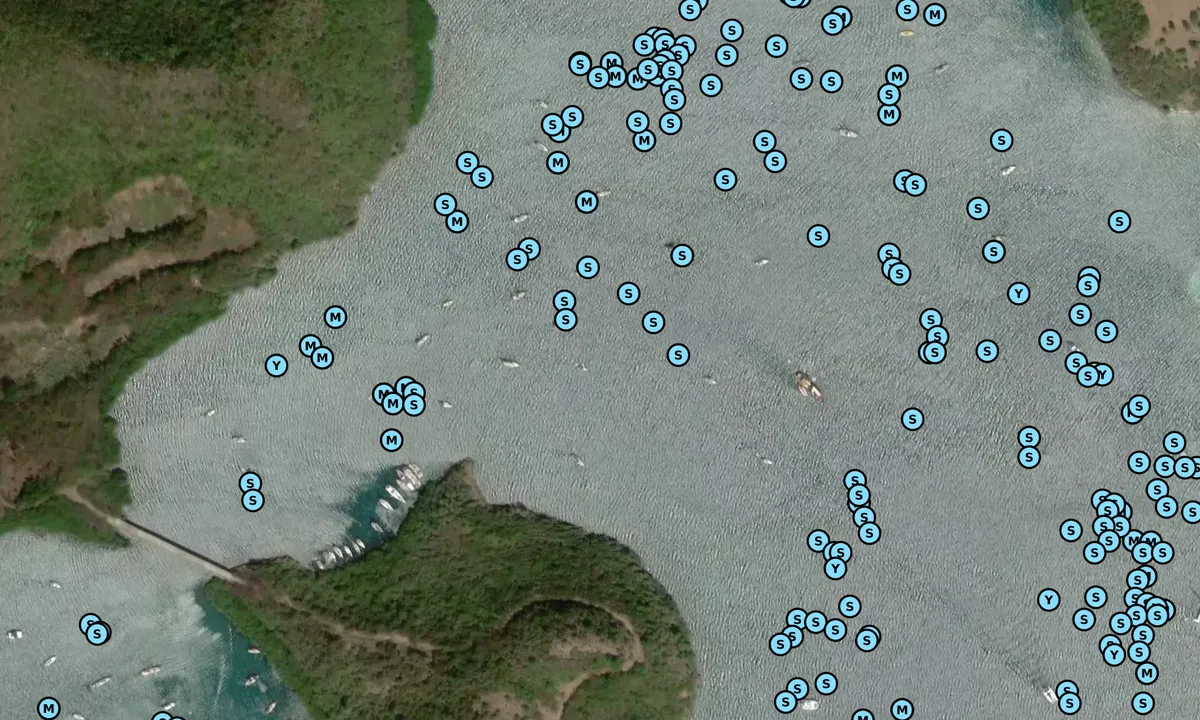 Satelite image of Woburn Bay - Lower Woburn