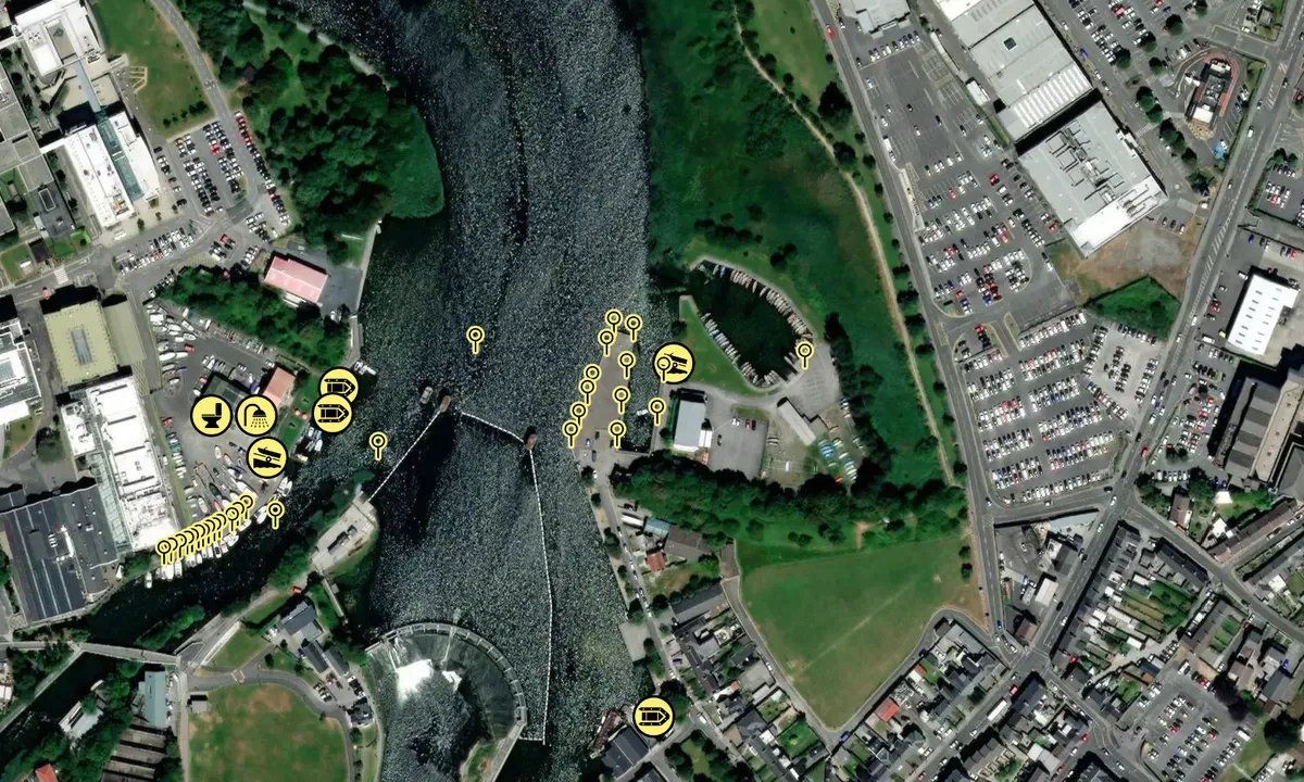 Satelite image of Woodquay