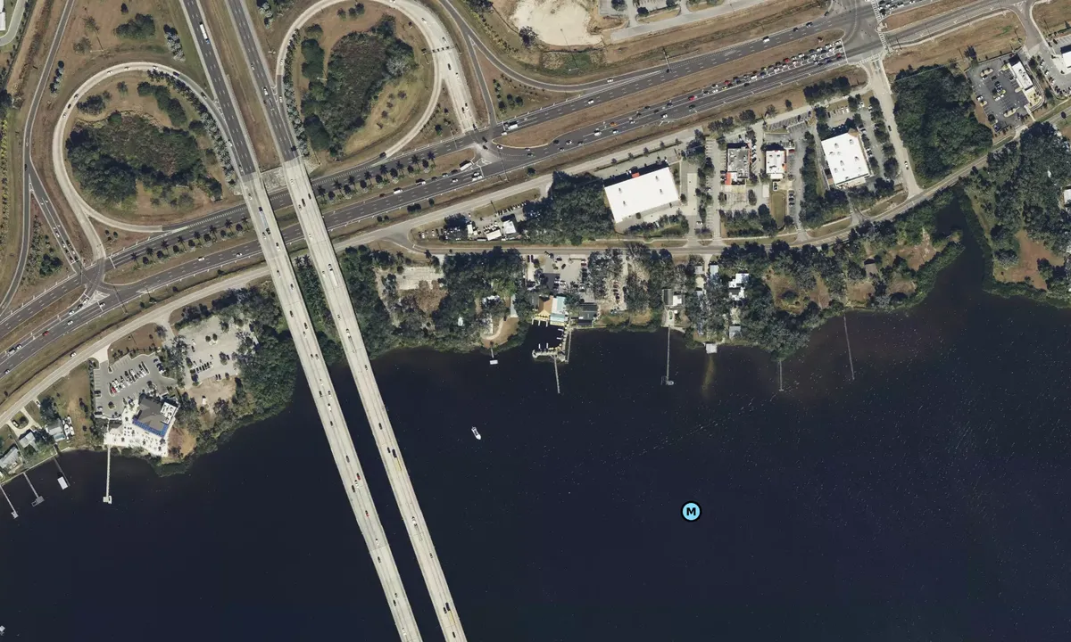 Satelite image of Woodys River Roo