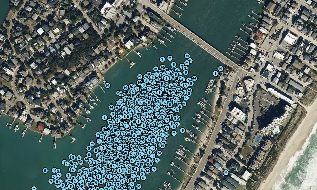 Satelite image of Wrightsville Beach - 1