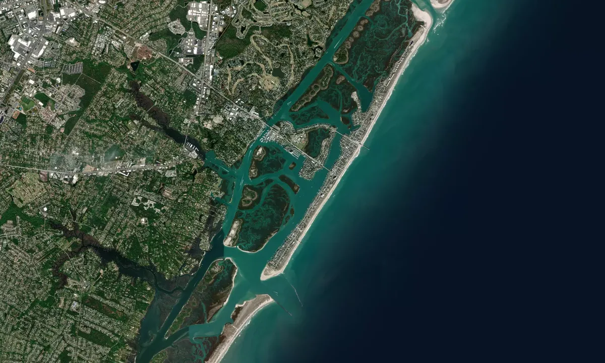 Flyfoto av Wrightsville Beach - 1A