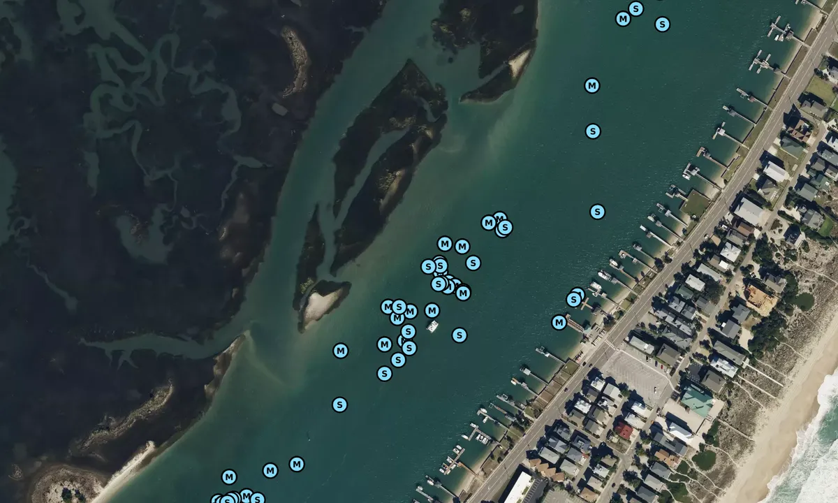Satelite image of Wrightsville Beach - 2