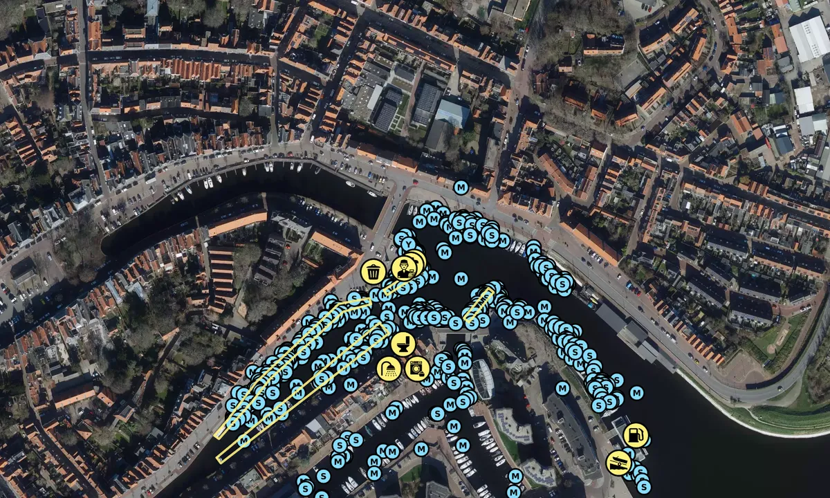 W.V. Arne (Middelburg): Satelite image of WSV Arne Middelburg